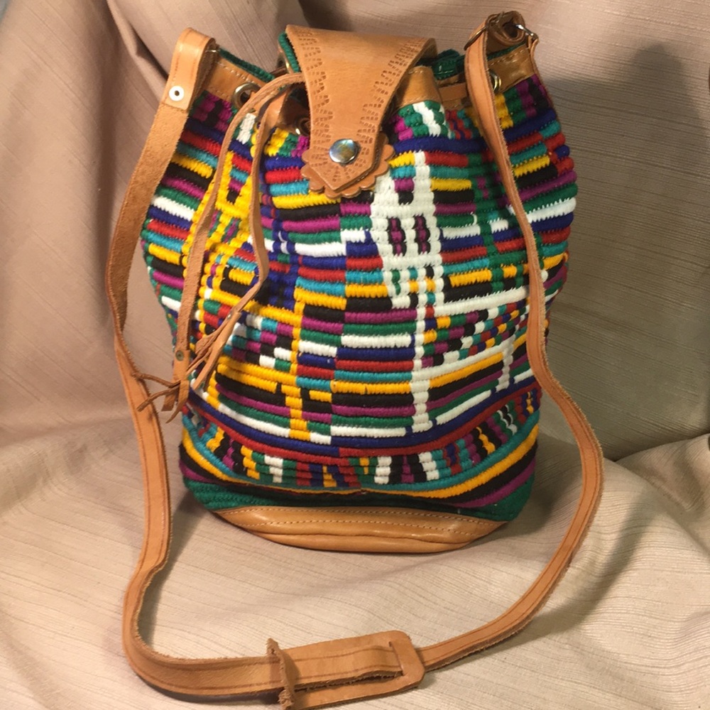 Handmade NWOT shoulder/crossbody Unique bag